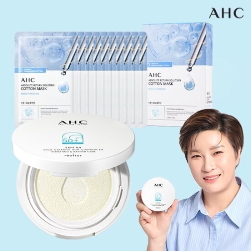 AHC 세이프온 시카 카밍 선 쿠션 EX 25g (본품1개)_이미지