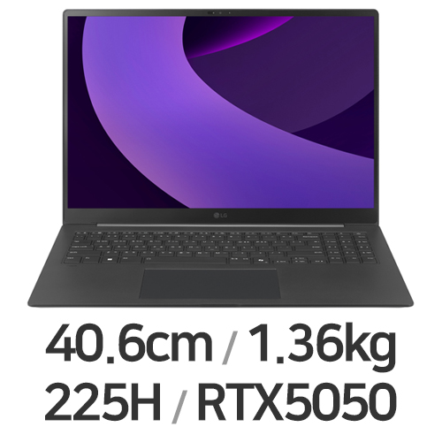 LG전자 2025 그램 프로16 16Z90TR-EA5BK (SSD 512GB)