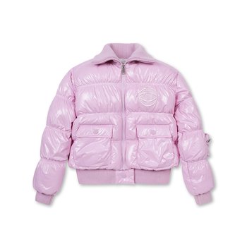  아이 심볼 더블 포켓 다운 점퍼 C244LJP252