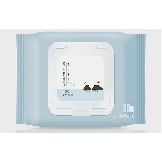라운드랩 1025 독도 클렌징 티슈 30매 (2개)