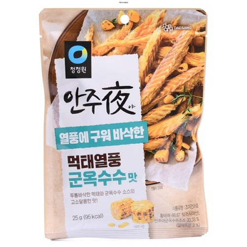 대상 청정원 안주야 먹태열풍 군옥수수맛 25g (1개)_이미지