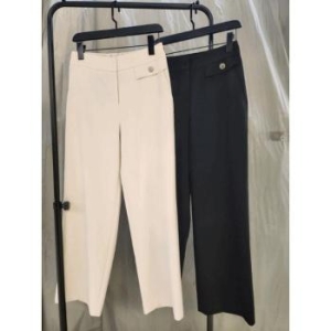 쏘우 쇼핑라이브 노현정 후다장식슬랙스 봄버전 스판 S9600166