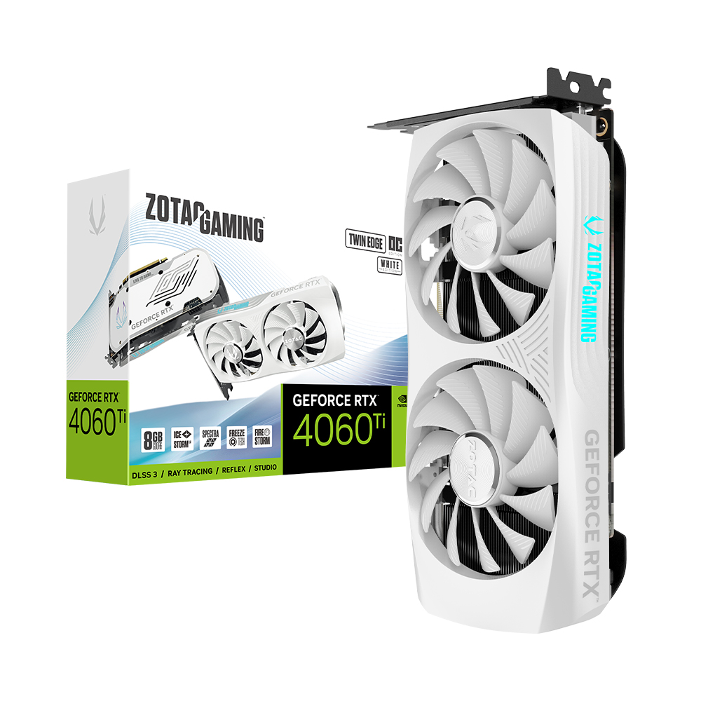 ZOTAC GAMING 지포스 RTX 4060 Ti TWIN Edge OC D6 8GB White_이미지