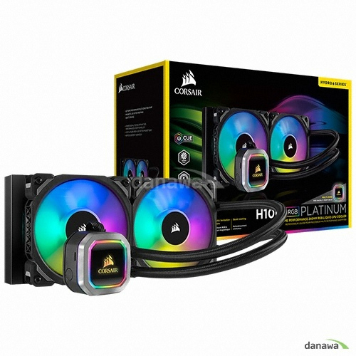 CORSAIR HYDRO SERIES H100i RGB PLATINUM_이미지