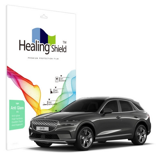 14.5인치 저반사 라이트 내비게이션 액정보호 필름 제네시스 GV70 일렉트리파이드 2022년 전용