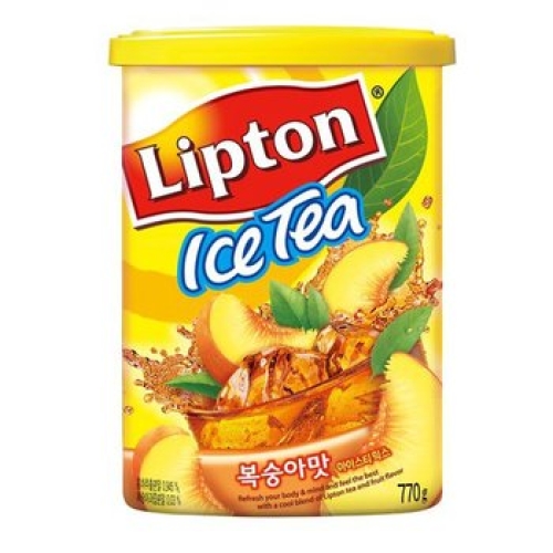 유니레버 립톤 아이스티 믹스 복숭아 770g (1개)