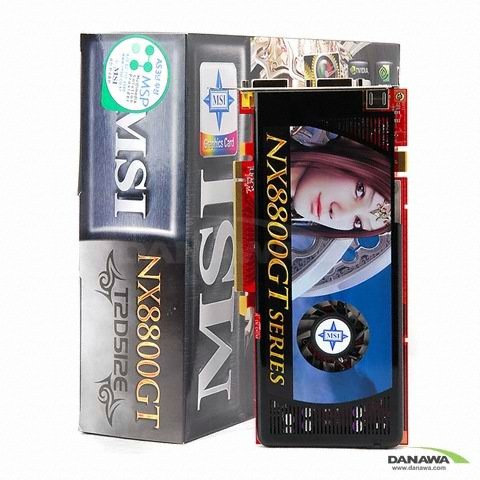 MSI ������ 8800GT NX8800GT Shader OC RedForce 512MB MSP