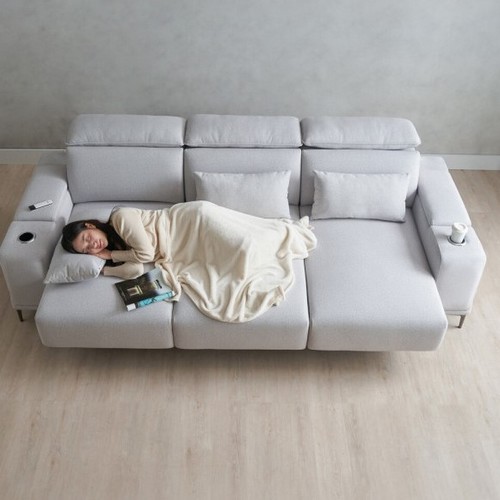 에보니아 미노 기본형 모션 패브릭 소파 4인용 (일반형)_이미지