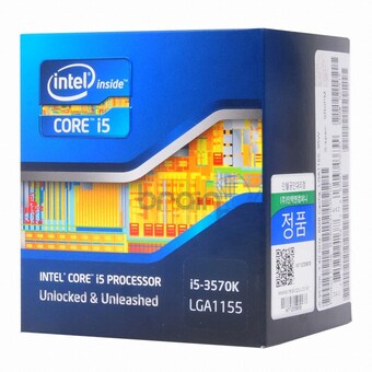 인텔 코어<b>i5</b>-<b>3세대</b> 3570K (아이비브릿지)