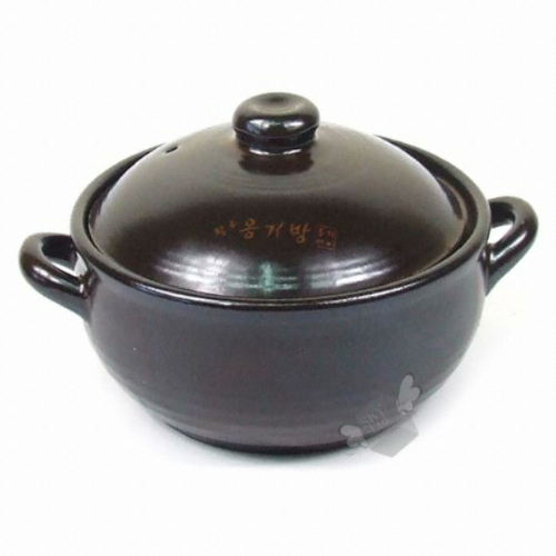 예산 도자기 황토 손잡이 옹기방 소 뚝배기 내열냄비