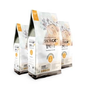 스노우캣 함박눈꽃 모래 무향 6kg