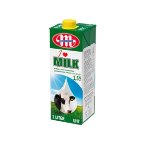 믈레코비타 아이러브밀크 1.5% 저지방 멸균우유 1L (2개)_이미지