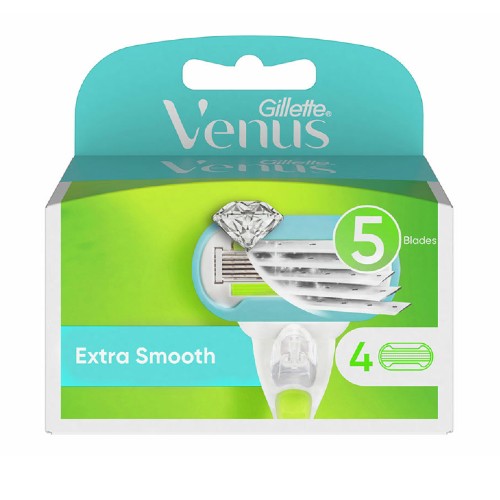 질레트 비너스 엑스트라 스무스 면도날 (일반구매) (12개)
