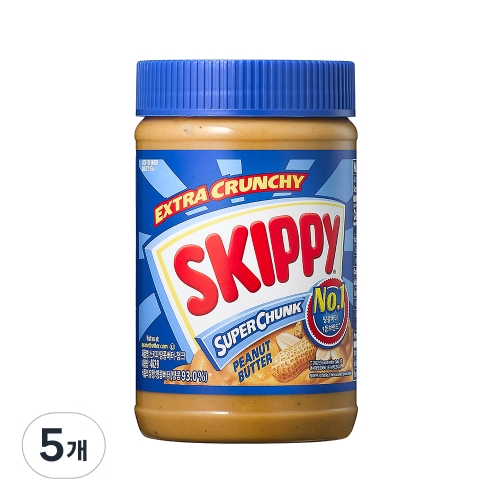 스키피 땅콩버터 청크 462g 5개