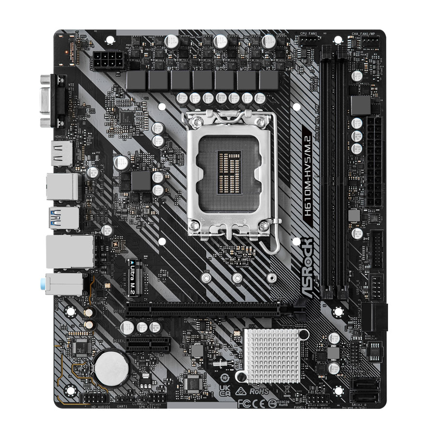 ASRock H610M-HVS/M.2 R2.0 D4 디앤디컴 벌크