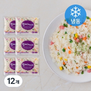 한우물 햄야채볶음밥 냉동 300g 12개_이미지