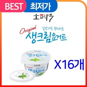 생크림 요거트 85GX16개