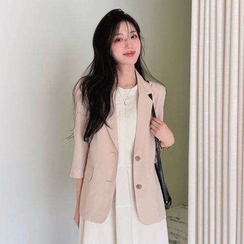 이랜드 클라비스 7부 테일러드 자켓 CVJKG2402M