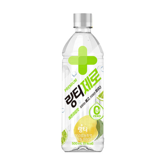 링티 제로 레몬라임맛 500ml (3개)