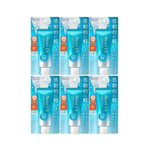 비오레 UV 아쿠아리치 워터리 에센스 선크림 70g (6개)