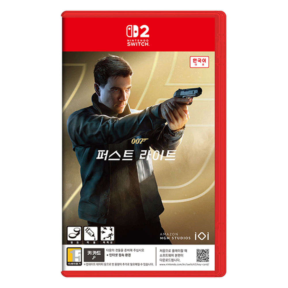  007 퍼스트 라이트 한글판 SWITCH2, 패키지키카드