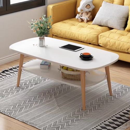 KURUA 간이 우드 2단 거실테이블