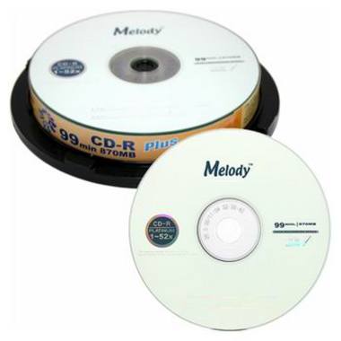멜로디 CD-R 870MB 52x 케익 (10+1장)_이미지