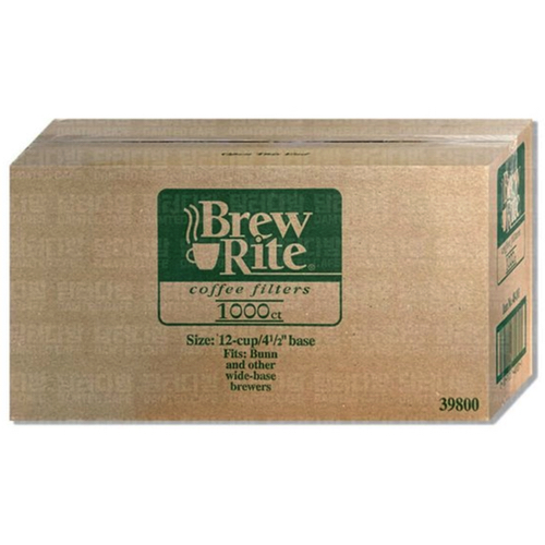 [불명] Brew rite 원형여과지 12컵 48번 (1000매)_이미지
