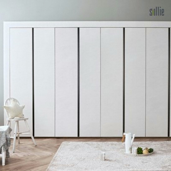 동원가구 솔리에 엘레나 스톤 여닫이 붙박이장 실속형 (240cm)