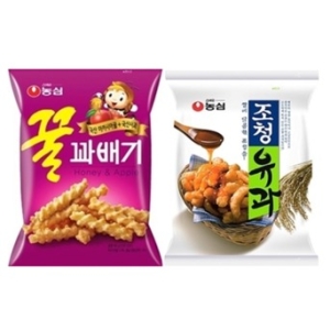 꿀꽈배기+조청유과 각 5개 / 총10개 10개