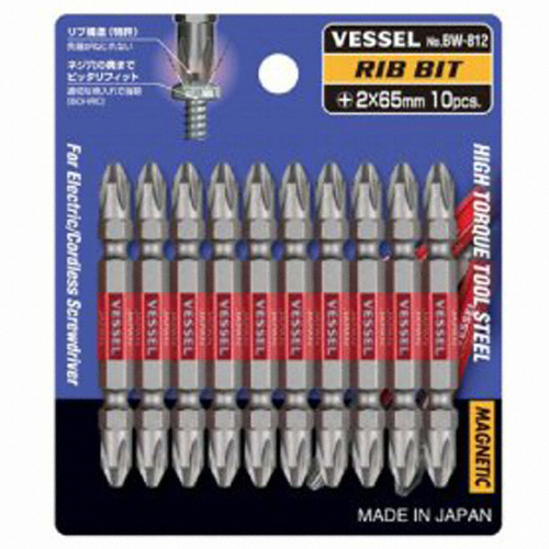 베셀 드라이버 드릴비트 BW-812 (10pcs)