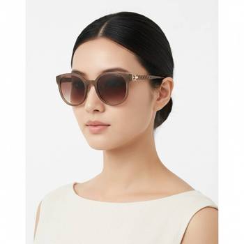 에스까다 선글라스 SES D08G 0V67 라운드 뿔테 자외선차단 1666129