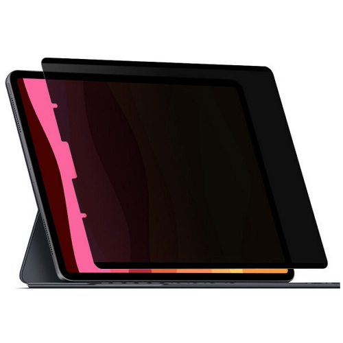 이오엠솔루션 다이아큐브 iPad mini A17 Pro 7세대 360도 4-Way 간편탈부착 사생활보호필름 (액정 1매)