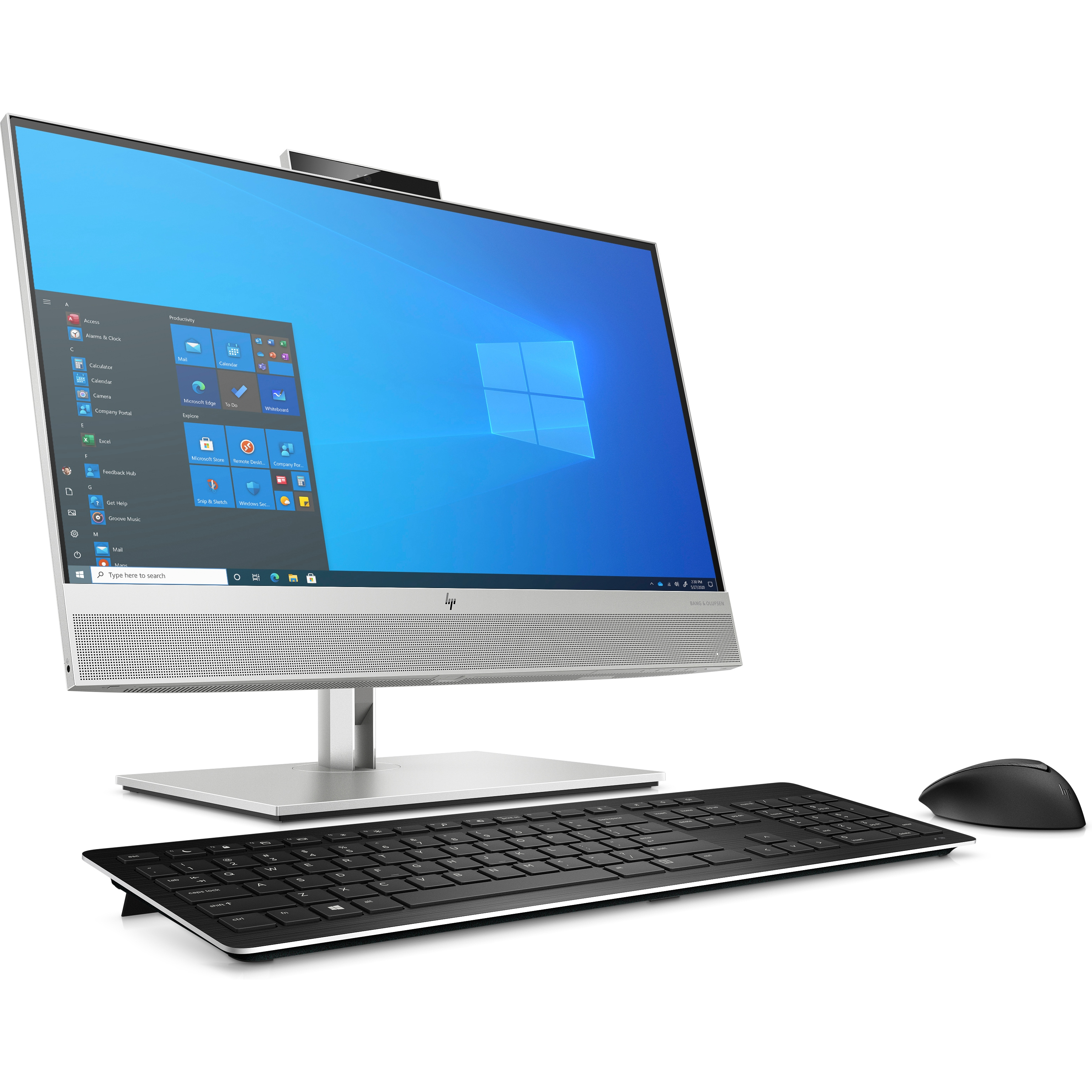 HP 엘리트원 800 G8 AIO 27 5R7C0PA T1 (16GB, M.2 256GB + SSD 512GB)_이미지