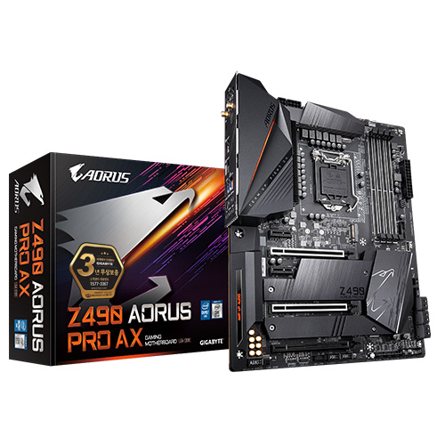 GIGABYTE Z490 AORUS PRO AX 제이씨현