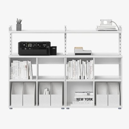 한샘 플롯 오픈 3단 책장세트 1600_이미지