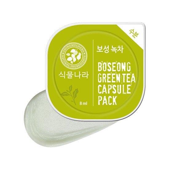 식물나라 내추럴 오리진 보성 녹차 캡슐 팩 8ml (1개)_이미지
