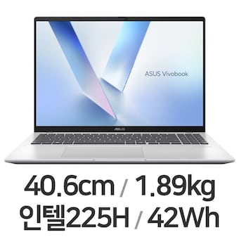 ASUS <b>비보</b><b>북</b> 16 X1607CA-MB081W 32GB램