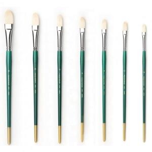 화홍 유화붓 아크릴붓 808F 7본-2-14호 -38309 붓_이미지