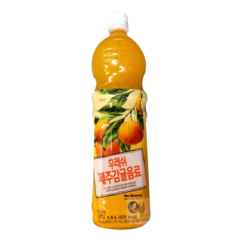 이마트 노브랜드 후레쉬 제주 감귤 음료 1.5L (1개)_이미지
