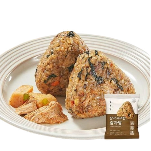 메디쿼터스 바르닭 삼각주먹밥 감자탕 100g (4개)