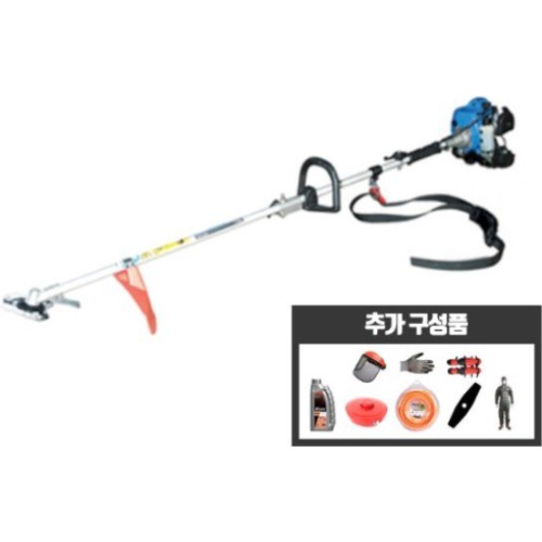 프로컷 견착식 예초기 분리형 PRO-23 풀세트 + 보호구 (미쓰비시 엔진)_이미지