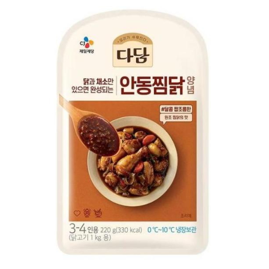 다담 안동찜닭양념 220g (3개)_이미지