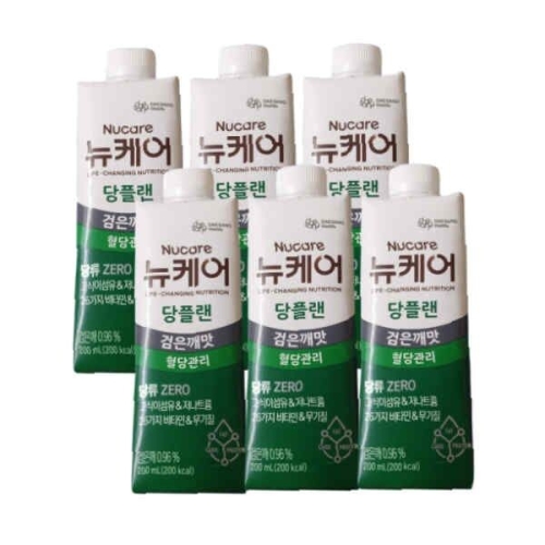 대상웰라이프 뉴케어 당플랜 검은깨맛 200ml (60개)