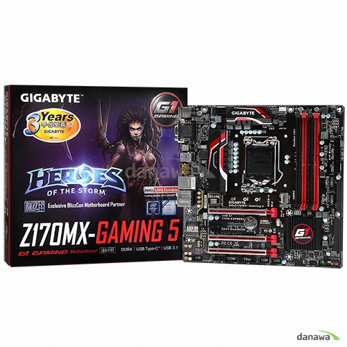 GIGABYTE GA-Z170MX-Gaming 5 게이밍에디션 피씨디렉트