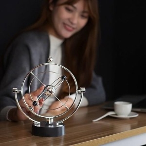 [불명] 회전형 뉴턴의요람 진자운동 밸런스볼 진자모빌 FW0604