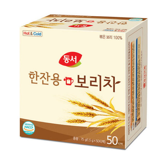 동서식품 한잔용 보리차 50T이미지입니다. 누르면 해당 게시물로 새창이동합니다.