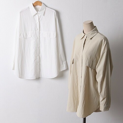 빅사이즈 108 심플박스핏나일론남방 DMOF094 7396667