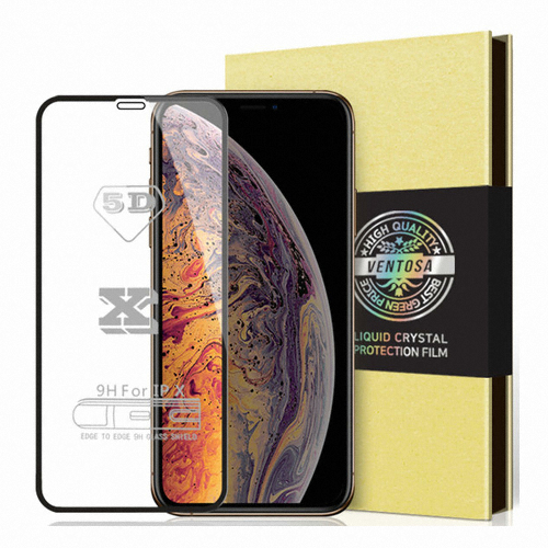 벤토사 아이폰XS 맥스 5D 풀커버 강화유리 보호필름