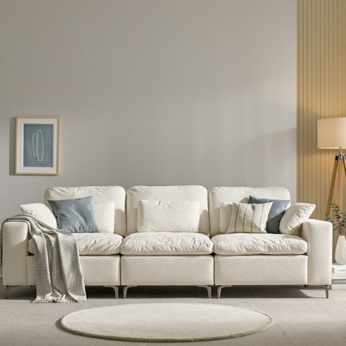 서광퍼니처 세인트블랑 라포 구스 스윙 모듈 아쿠아텍스 이지클린 패브릭 소파 4인용_이미지